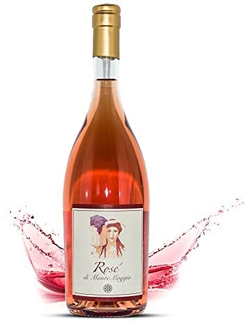 MONTEMAGGIO Vino Rosato Biologico Toscano Secco   Rosé di    Fresco, Fruttato, Elegante, Fine   100% Sangiovese   IGT   Tappo Vetro   Regalo per Amanti del Vino   0.75 L