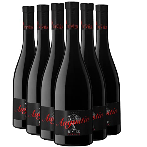 Generico Côtes du Rhône Villages Chusclan Cuvée Augustin rosso 2021 Maison Rivier DOP Valle del Rodano Francia Vitigni Grenache,Syrah,Carignan 6x75cl