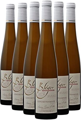 Generico Alsace Gewurztraminer Sélection de Grains Nobles Moelleux bianco 2017 Organico Domaine Claude et Christophe Bléger DOP Alsazia Francia Vitigni Gewurztraminer 6x50cl