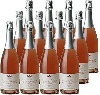 Generico Crémant de Bourgogne Brut rosato Patrick Clémencet DOP Borgogna Francia Vitigni Pinot Noir 12x75cl