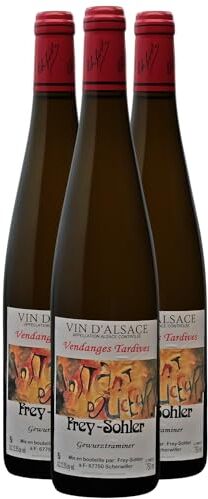 Generico Alsace Vendanges Tardives Gewurztraminer bianco 2020 Frey-Sohler DOP Alsazia Francia Vitigni Gewurztraminer 3x75cl