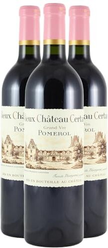 Generico Vieux Château Certan rosso 2018 DOP Pomerol Bordeaux Francia Vitigni Cabernet Franc,Cabernet Sauvignon,Merlot 3x75cl 99+/100 Robert Parker