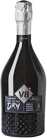 V8+ Valdobbiadene Prosecco Superiore DOCG Extra Dry Piero  0,75 ℓ