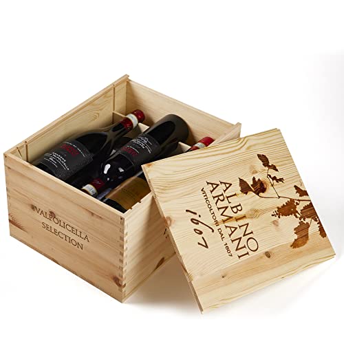 Giorgio Armani VALPOLICELLA SELECTION Confezione in legno da 6 bottiglie dalla Valpolicella Classica