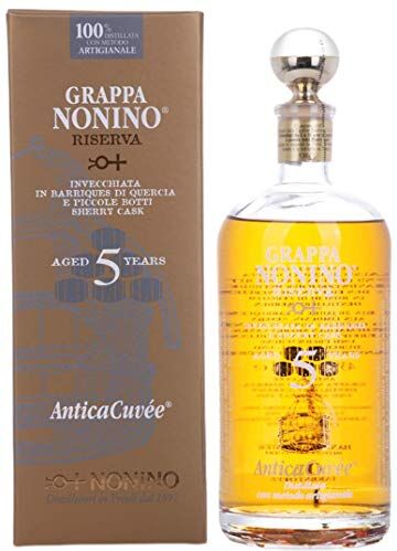 Nonino Grappa Riserva Antica Cuvee 5 Years Old 43% 700ml in Giftbox