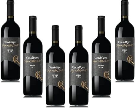 Colderove , Refosco Igt della Venezia Giulia, Vino Rosso Pregiato, 13% Vol, Collezione di Attilio Mionetto, 6 Bottiglie da 750ml (NV, 6)