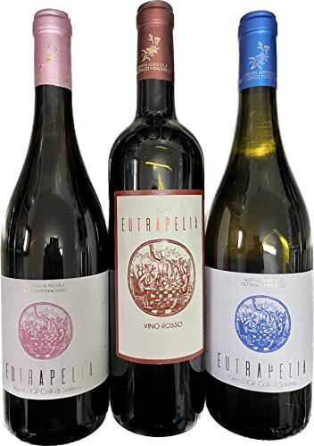 Eutrapelia Tris Vini Rosso Greco IGP Colli Salerno e Rosato IGP Colli Salerno