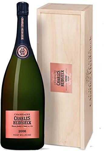 Charles Heidsieck Champagne   Rosé Millésimé Jeroboam   Cassa Legno   2006      Francia   3000 ml