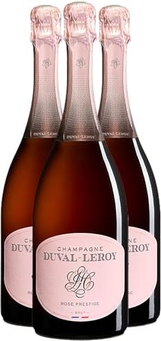 Generico Champagne Brut Prestige rosato Champagne Duval-Leroy DOP Champagne Francia Vitigni Pinot Noir,Chardonnay 3x75cl 91/100 Wine Spectator