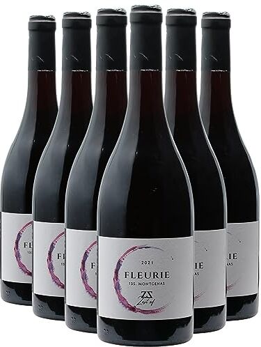 Generico Fleurie 135. Montgenas rosso 2021 Zest Of DOP Beaujolais Francia Vitigni Gamay 6x75cl