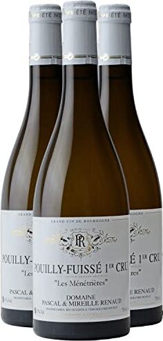 Generico Pouilly-Fuissé 1er Cru Les Ménétrières bianco 2021 Domaine Pascal Renaud DOP Borgogna Francia Vitigni Chardonnay 3x75cl