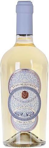 Liakai Lupo Meraviglia Vermentino Puglia IGT, Uno di Uno, Ottimo per Aperitivi e Portate di Pesce, Made in Italy (Puglia), Alc. 12,5% Vol, Bottiglia 750 ml