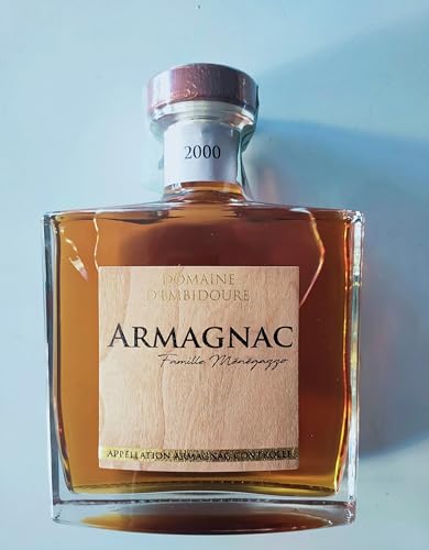 DOMAINE D'EMBIDOURE ARMAGNAC MILLESIMO ANNATA 2000 APPELLATION ARMAGNAC CONTROLEE GERS COUP DE COEUR DI "DIVINAMENTE FRANCIA