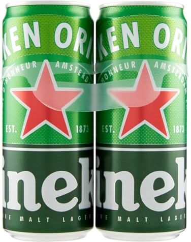 Heineken Birra  24 lattine da 33cl