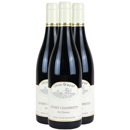 Generico Gevrey-Chambertin Champ rosso 2021 Domaine Olivier Guyot DOP Borgogna Francia Vitigni Pinot Noir 3x75cl