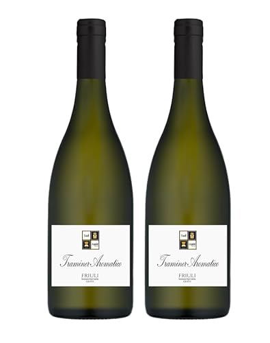 Tacoli Asquini 2 bottiglie di Traminer Aromatico Friuli Doc 2020  vino bianco 2x0,75 litri