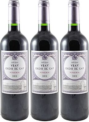 Generico Château Vray Croix de Gay rosso 2012 DOP Pomerol Bordeaux Francia Vitigni Merlot,Cabernet Franc 3x75cl