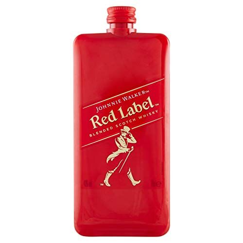 Johnnie Walker Red Label Blended Scotch Whisky, Pocket Scotch 200 ml