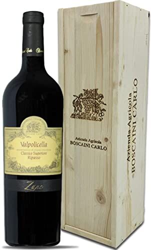 Boscaini Carlo Ripasso Valpolicella Superiore Doc   Ripasso Zane Magnum   Cassa Legno   2018      Vino rosso   Veneto   1500 ml