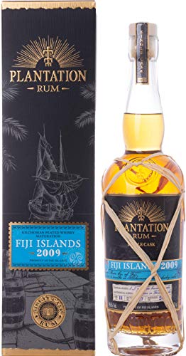 Plantation Rum FIJI ISLANDS KILCHOMAN PEATED Maturation 2009 49,6% Vol. 0,7l in Giftbox