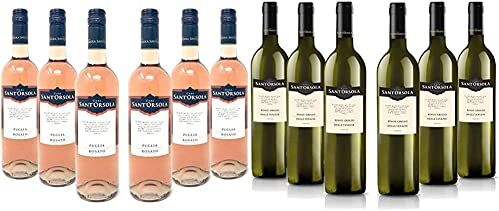 Sant'Orsola Puglia I.G.T. Rosato & Pinot Grigio Doc delle Venezie Pacco da 6 x 750 ml