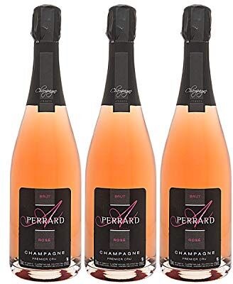 Generico Champagne Premier Cru Brut rosato Perrard Arnaud DOP Champagne Francia Vitigni Pinot Noir,Chardonnay 3x75cl