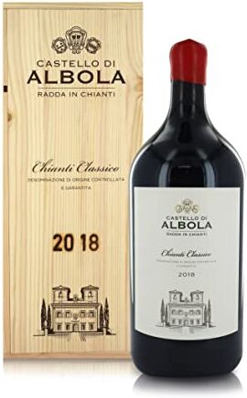 CASTELLO D'ALBOLA Vino Rosso Chianti Classico DOCG, Magnum 3 Lt in Cassetta di Legno