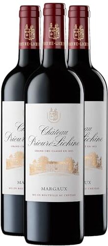 Generico Château Prieuré-Lichine rosso 2021 DOP Margaux Bordeaux Francia Vitigni Cabernet Sauvignon,Merlot,Petit Verdot 3x75cl 90-92/100 Robert Parker