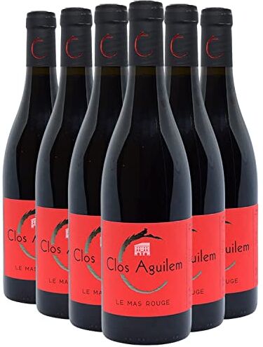 Generico Saint Guilhem le Désert Le Mas rosso 2020 Organico Clos Aguilem IGP Linguadoca Rossiglione Francia Vitigni Carignan,Syrah,Cinsault 6x75cl