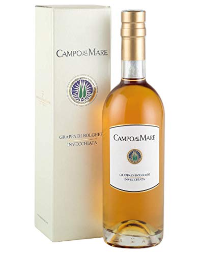 Ambrogio e Giovanni Folonari Grappa di Bolgheri Invecchiata Campo al Mare  500 ml, Astucciato