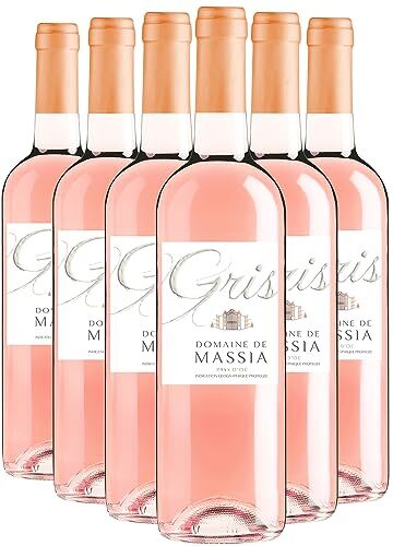 Generico Pays d'Oc Esprit de Massia rosato 2022 Domaine de Massia IGP Linguadoca Rossiglione Francia Vitigni Pinot Gris,Carignan,Grenache 6x75cl