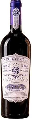 Terre Cevico Merlot Rubicone IGP Biologico da Uve Leggermente Appassite  750ml 14%