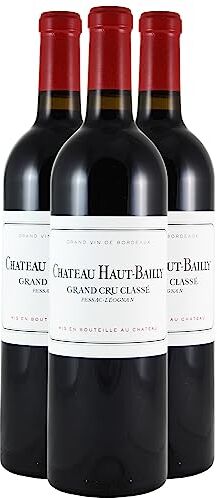 Generico Château Haut-Bailly rosso 2020 DOP Pessac-Léognan Bordeaux Francia Vitigni Cabernet Franc,Cabernet Sauvignon,Merlot 3x75cl