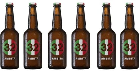 Via – AMBITA com’è l’Italia nel mondo birra ad alta fermentazione, rifermentata in bottiglia – birra chiara monoluppolo 100% italiana 6 bottiglie da 50cl 4.5% vol.