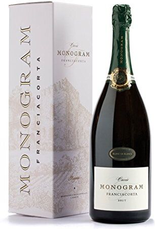 Monogram BLANC DE BLANCS Franciacorta DOCG Brut  Vino bianco spumante Bottiglia 1,5 Lt