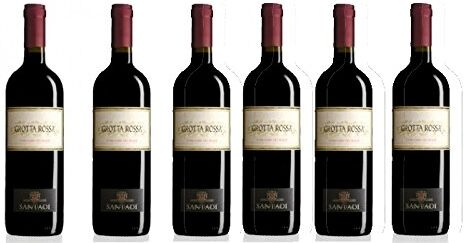 Santadi 6 bottiglie di Grotta Rossa Carignano del Sulcis DOC