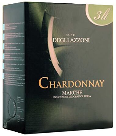 Conti Degli Azzoni Vino Chardonnay 2012 1 Cartone da 3 l