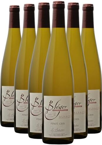 Generico Alsace Pinot Gris Le Séducteur Demi-Sec bianco 2022 Organico Domaine Claude et Christophe Bléger DOP Alsazia Francia Vitigni Pinot Gris 6x75cl