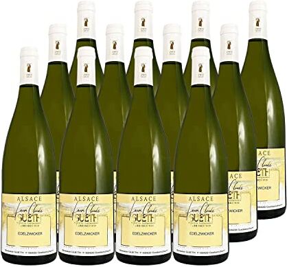 Generico Alsace Tradition Edelzwicker bianco 2022 Domaine Gueth DOP Alsazia Francia Vitigni Pinot Blanc,Pinot Gris,Chasselas 12x100cl