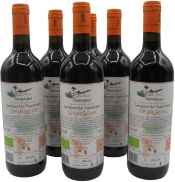 La Gazza Spungone – Romagna Sangiovese Superiore Biologico 1 bottiglia da 750 ml (6)