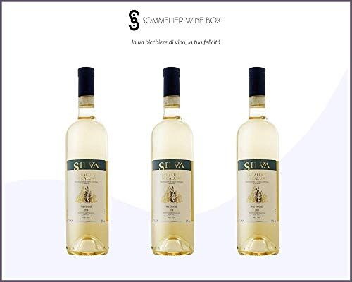 Sommelier Wine Box Tre Ciochè ERBALUCE DI CALUSO   Cantina Silva   Annata 2019