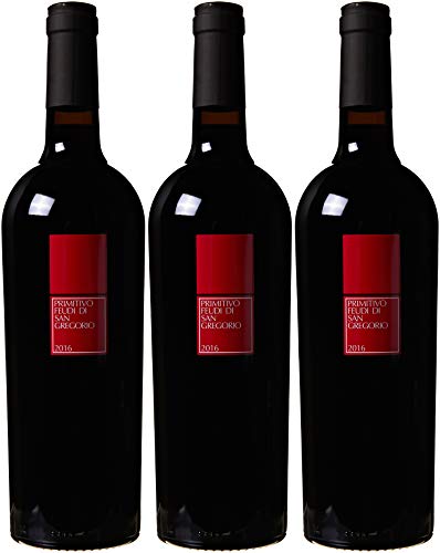 Feudi di San Gregorio Feudi Primitivo Di Manduria Doc 3 Bottiglie da 750 ml