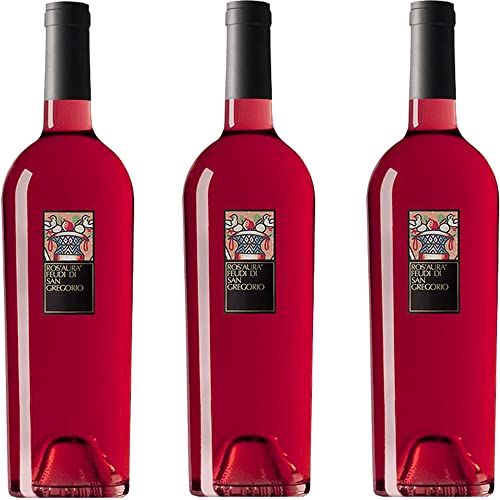 Feudi di San Gregorio Rosato Irpinia Doc Ros'Aura      Vino Rosè di Aglianico   3 Bottiglie 75 Cl   Campania   Idea Regalo