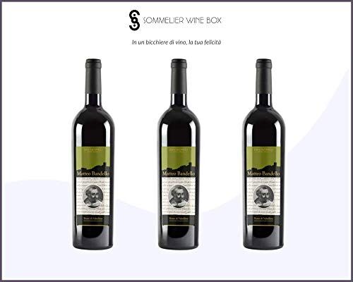 Sommelier Wine Box ROSSO DI VALTELLINA Matteo Bandello   Cantina Faccinelli Luca   Annata 2019