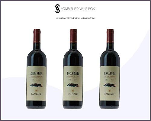 Sommelier Wine Box CARIGNANO DEL SULCIS Riserva Rocca Rubia   Cantina Santadi   Annata 2017