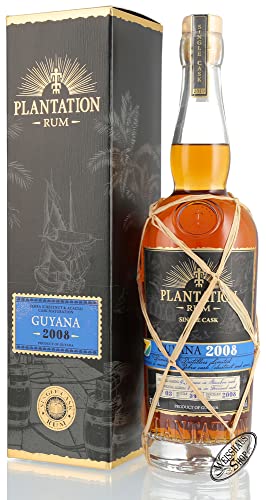 Plantation Rum GUYANA 2008 Zebra Cask Maturation 2019 47,1% Vol. 0,7l in Giftbox
