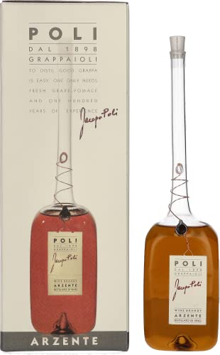 Poli Wine Brandy Arzente 40% Vol. 0,5l in Giftbox