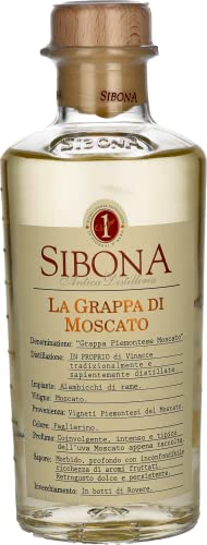 Sibona La Grappa di MOSCATO 40% Vol. 0,5l