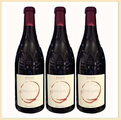 Marche in Italy 3x vino Rosso Piceno DOC, Cantina Antonucci Stefano, Barbara, Ancona, Italy, prodotto tipico marchigiano