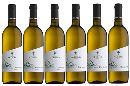 Cantina Aldeno Confezione 6 bottiglie CHARDONNAY Bio Vegan   Vino Bianco Trentino DOC    Linea BIO VEGANA (Chardonnay)